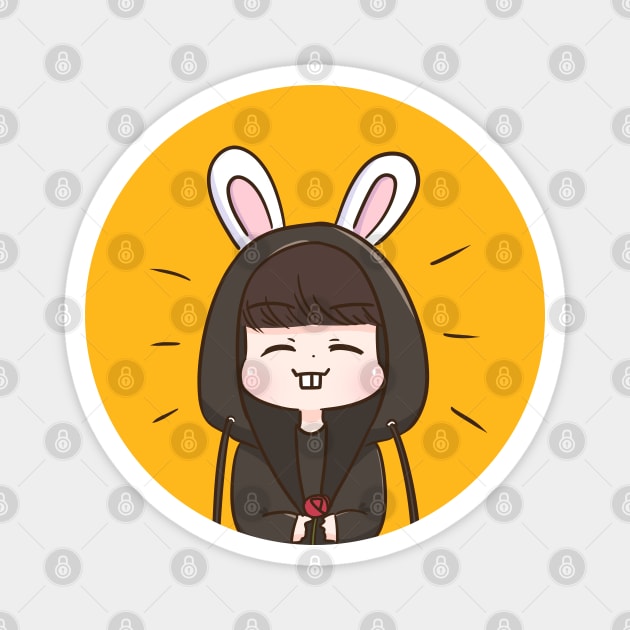 Bunny Jungkook Magnet by Oricca